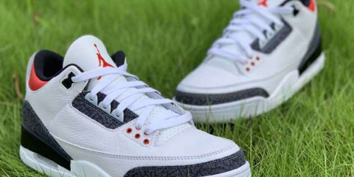 New Flame Red Air Jordan 3 new products are on the shelves!