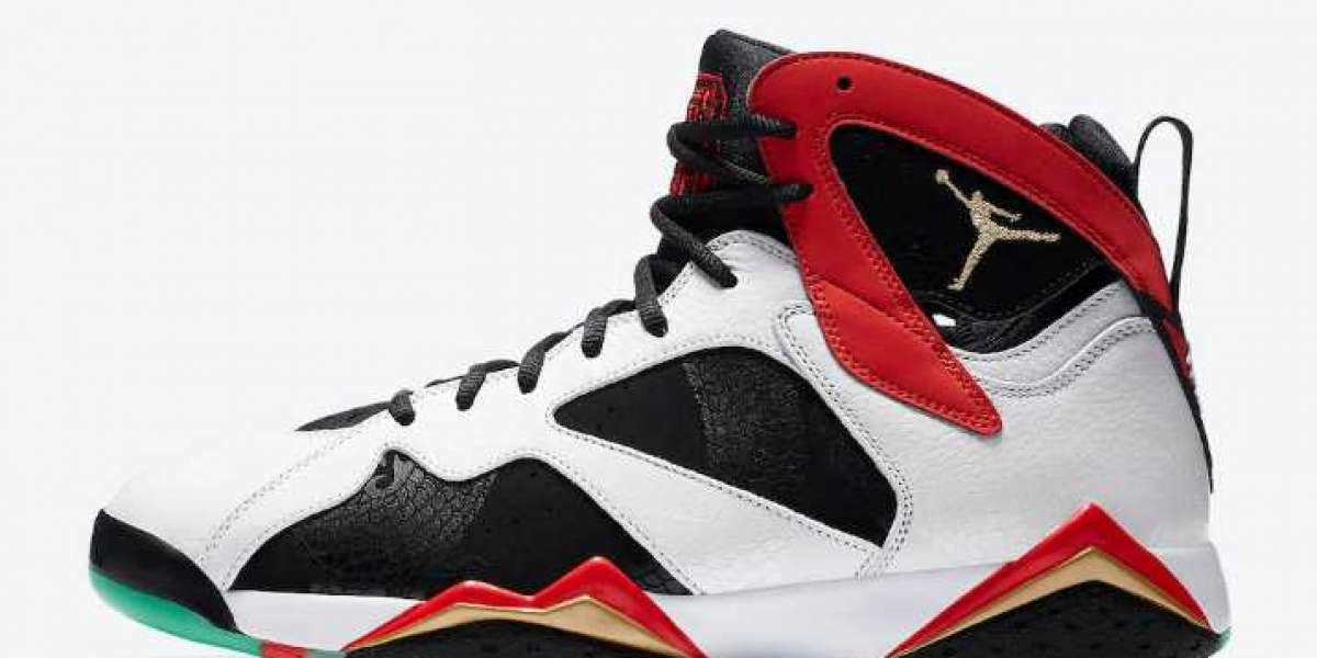 This pair of China-limited Air Jordan 7 has picturesque details! Air Jordan 7 GC "China" Newest CW2805-160