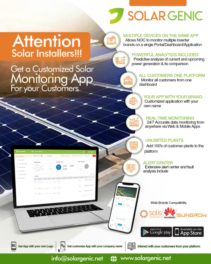 Best Solar Monitoring System And Power Efficiency - Solargenic