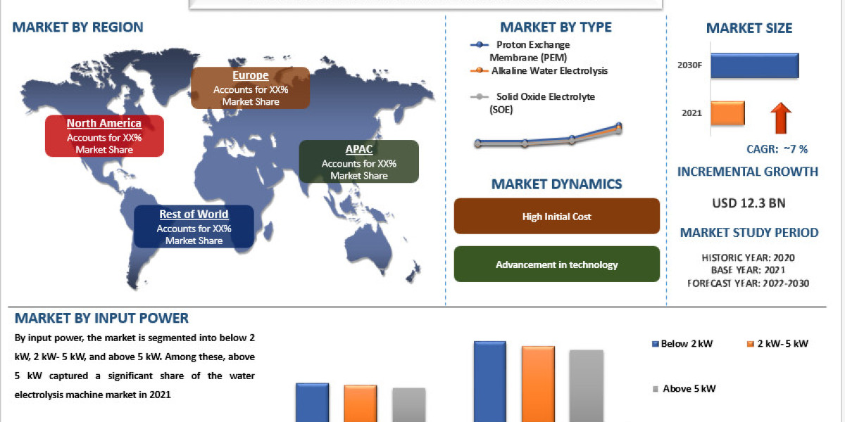 Water Electrolysis Machine Market Analysis by Size, Share, Growth, Trends, Opportunities and Forecast (2022-2030)