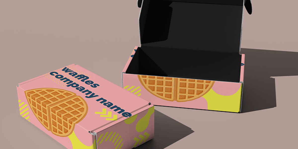 Custom Waffle Boxes with Window for a Higher Brand Profile