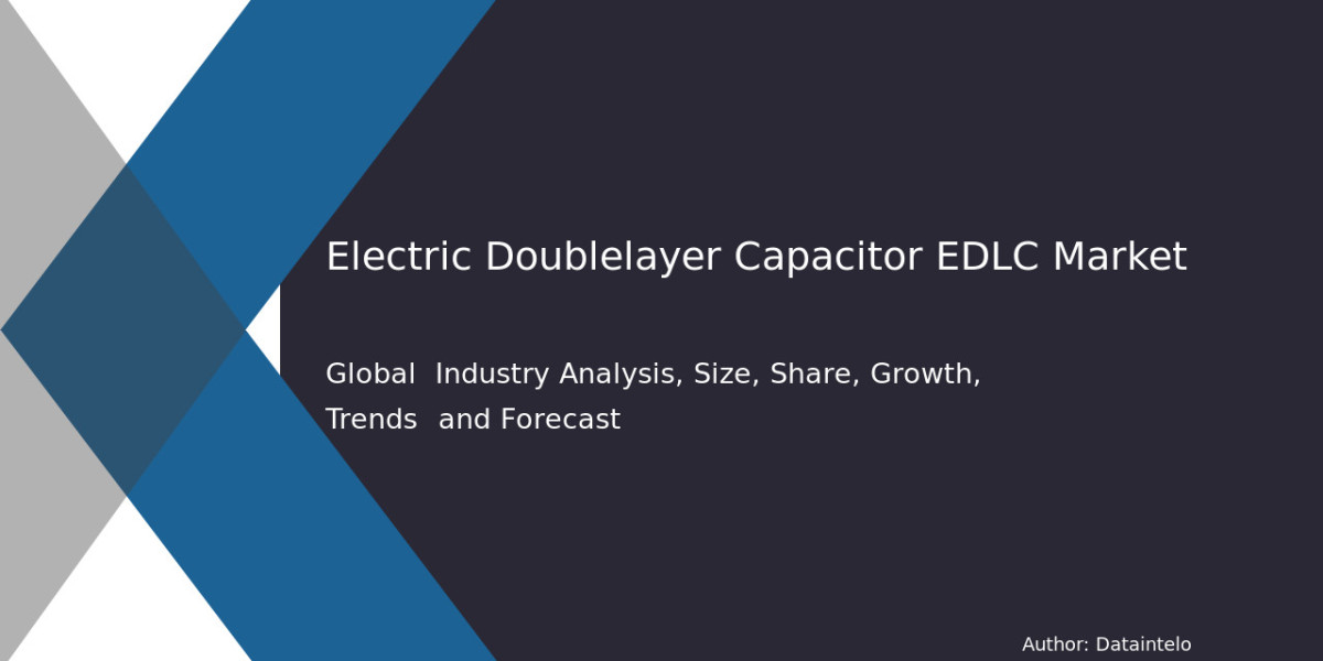 EDLC Market Insights & Future Expansion at 14.1% CAGR till 2032