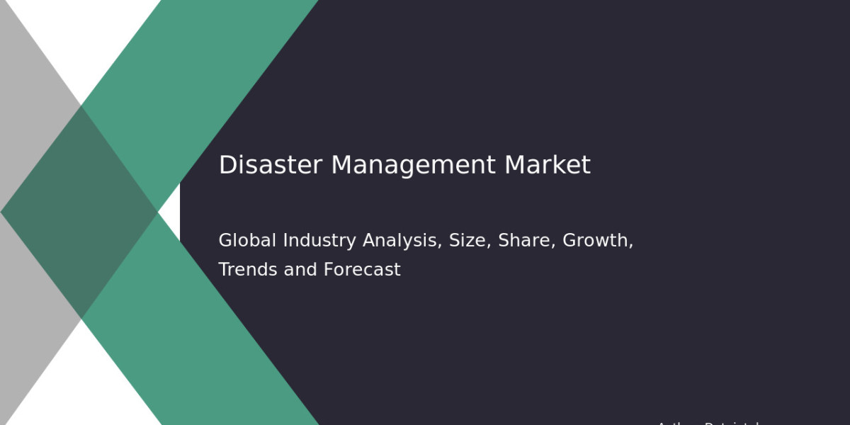 Global Disaster Management Industry Market Competition & Trends 2032