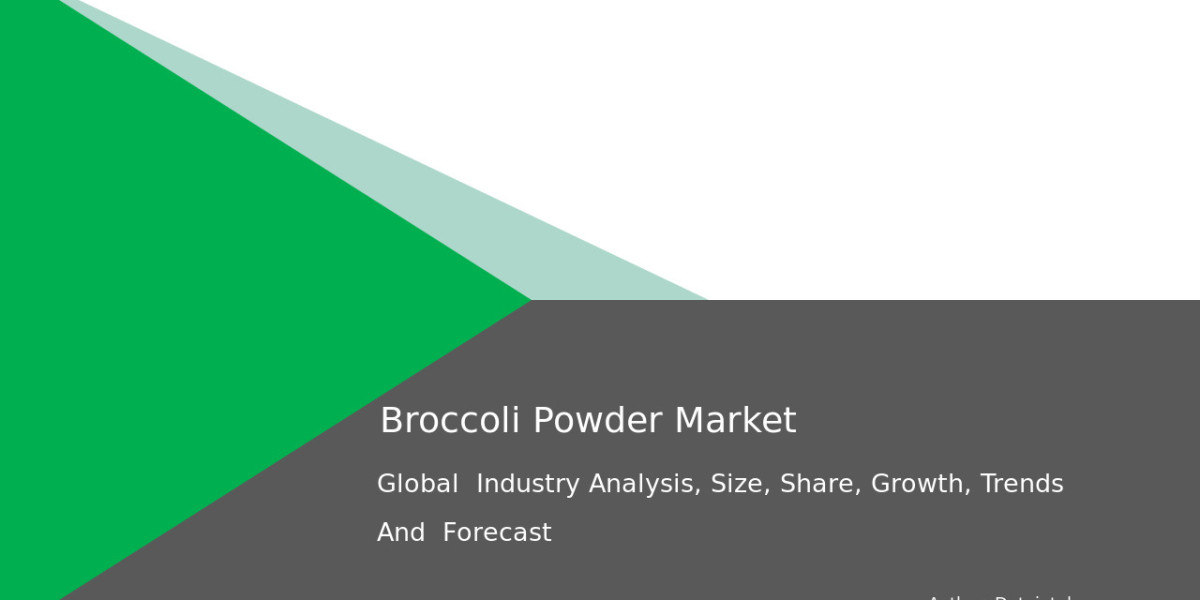 Broccoli Powder Market Future Prospects & Investment Insights 2032